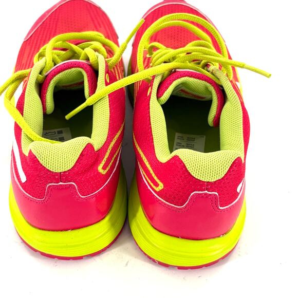 Puma Womens Sequence Sneakers 6 Pink Chartreuse Green NWOT Running Shoes - Picture 4 of 6